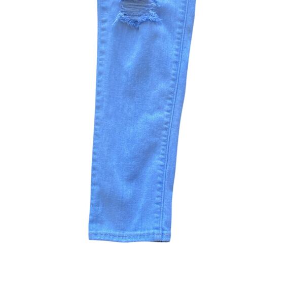 LEVIS 721 High Rise Skinny Jean Womens Sz 31 Distressed Light Wash Classic - Picture 6 of 8